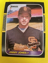 1987 Donruss Base Set #557 Jimmy Jones