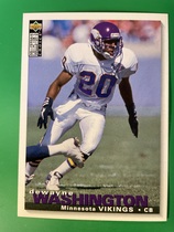 1995 Upper Deck Collectors Choice #322 DeWayne Washington