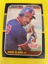 1987 Donruss Base Set #623 Dave Clark