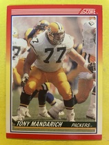 1990 Score Base Set #289 Tony Mandarich