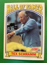1991 Score Base Set #673 Tex Schramm