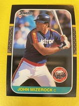 1987 Donruss Base Set #653 John Mizerock