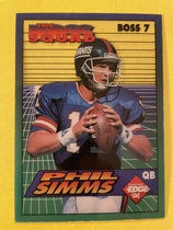 1994 Collectors Edge Boss Squad #7 Phil Simms