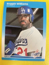 1987 Fleer Base Set #460 Reggie Williams