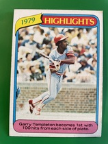 1980 Topps Base Set #5 Garry Templeton