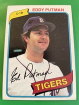 1980 Topps Base Set #59 Eddy Putman