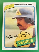 1980 Topps Base Set #171 Fernando Gonzalez