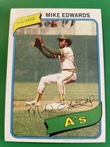 1980 Topps Base Set #301 Mike Edwards