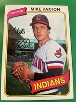 1980 Topps Base Set #388 Mike Paxton