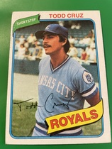 1980 Topps Base Set #492 Todd Cruz
