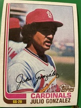 1982 Topps Base Set #503 Julio Gonzalez