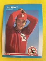 1987 Fleer Base Set #307 Pat Perry