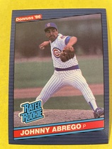 1986 Donruss Base Set #32 Johnny Abrego