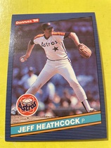 1986 Donruss Base Set #182 Jeff Heathcock