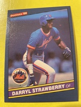 1986 Donruss Base Set #197 Darryl Strawberry