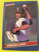 1986 Donruss Base Set #329 Urbano Lugo