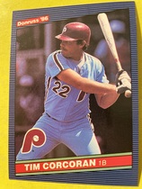 1986 Donruss Base Set #381 Tim Corcoran