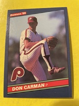 1986 Donruss Base Set #427 Don Carman