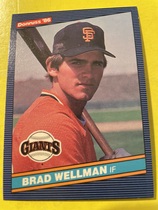 1986 Donruss Base Set #431 Brad Wellman