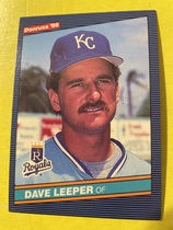 1986 Donruss Base Set #461 Dave Leeper