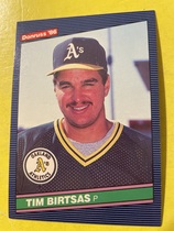 1986 Donruss Base Set #462 Tim Birtsas