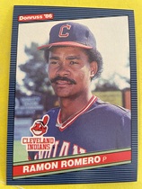1986 Donruss Base Set #495 Ramon Romero