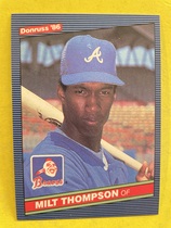 1986 Donruss Base Set #507 Milt Thompson