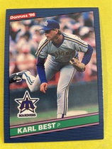 1986 Donruss Base Set #511 Karl Best