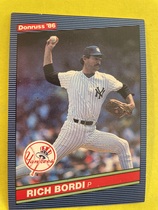 1986 Donruss Base Set #518 Rich Bordi