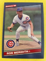 1986 Donruss Base Set #533 Ron Meridith