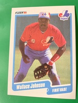 1990 Fleer Base Set #351 Wallace Johnson