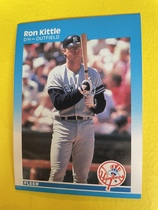 1987 Fleer Base Set #103 Ron Kittle