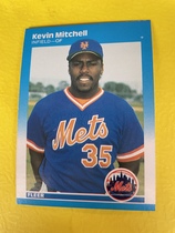 1987 Fleer Base Set #17 Kevin Mitchell