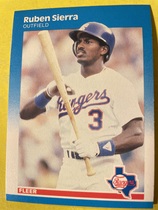 1987 Fleer Base Set #138 Ruben Sierra