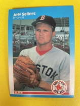 1987 Fleer Base Set #46 Jeff Sellers