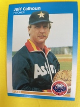 1987 Fleer Base Set #52 Jeff Calhoun