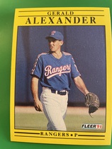 1991 Fleer Base Set #278 Gerald Alexander