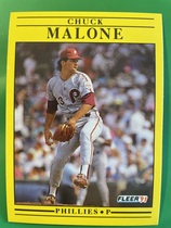 1991 Fleer Base Set #404 Chuck Malone
