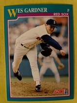 1991 Score Base Set #592 Wes Gardner