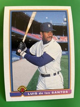 1991 Bowman Base Set #152 Luis de los Santos