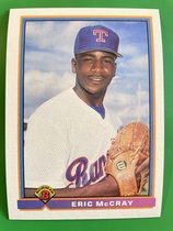 1991 Bowman Base Set #281 Eric McCray