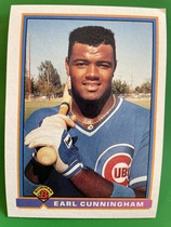 1991 Bowman Base Set #420 Earl Cunningham