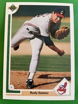 1991 Upper Deck Base Set #358 Rudy Seanez