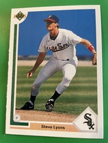 1991 Upper Deck Base Set #601 Steve Lyons