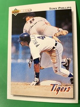 1992 Upper Deck Base Set #184 Tony Phillips