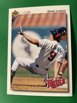 1992 Upper Deck Base Set #187 Gene Larkin