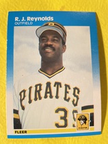 1987 Fleer Base Set #620 R.J. Reynolds