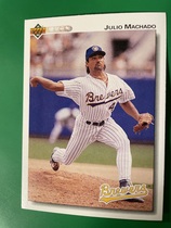 1992 Upper Deck Base Set #479 Julio Machado