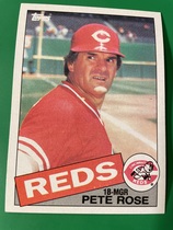 1985 Topps Base Set #600 Pete Rose