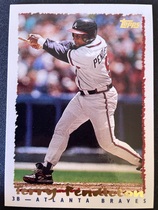 1995 Topps Base Set #242 Terry Pendleton